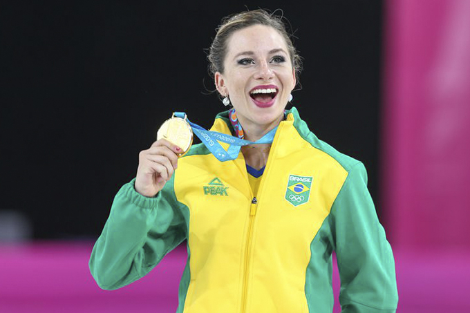 Pan: patinação artística feminina do Brasil ganha ouro inédito