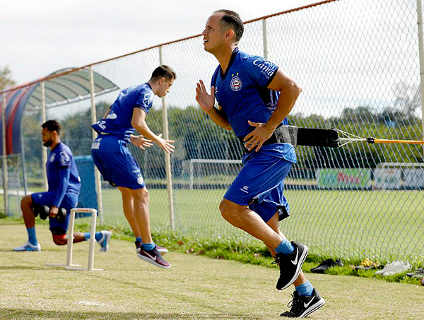 Com Elton e Guerra, Bahia se prepara para enfrentar o Goiás