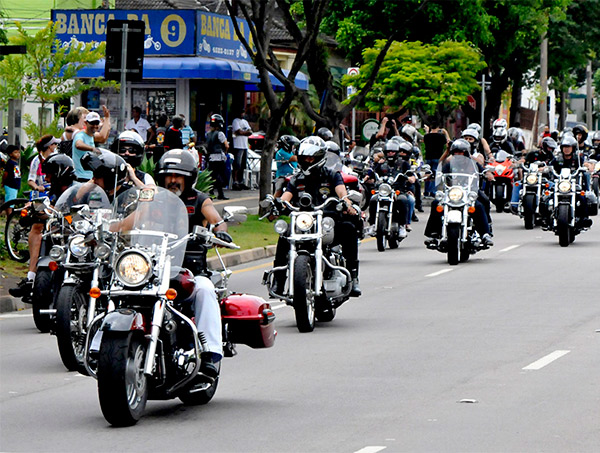 Prefeitura apoia evento de motociclistas