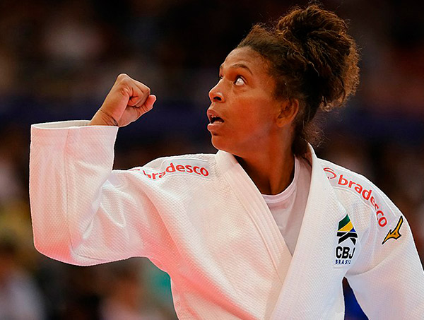 Rafaela Silva é bronze no Mundial de Judô