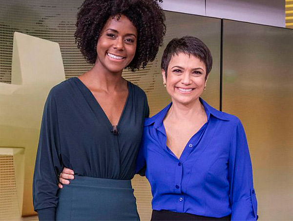 Sandra Annenberg chora ao vivo na despedida do Jornal Hoje