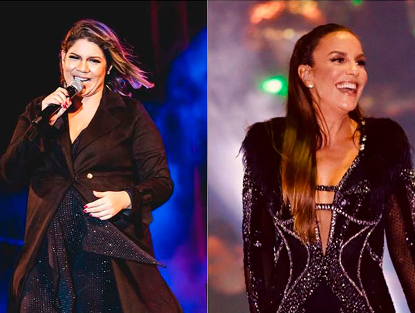 Ivete invade show de Marília Mendonça e quase é barrada por segurança