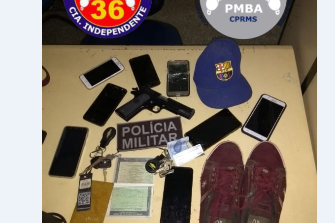Homens são presos após realizarem assaltos no Centro de Dias d'Ávila