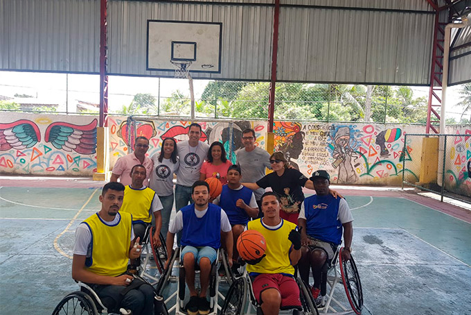 Basquete de Cadeira de Rodas conscientiza alunos sobre inclusão