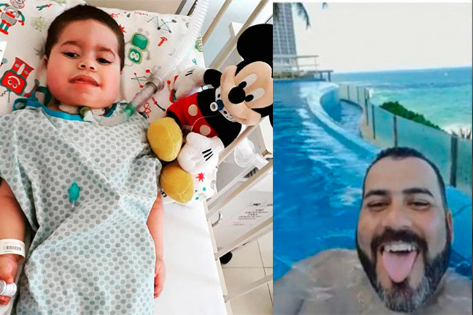 Morre menino que teve dinheiro de campanha roubado pelo pai
