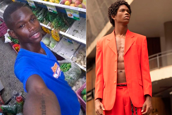 Ex-estoquista de mercado, baiano é destaque na São Paulo Fashion Week