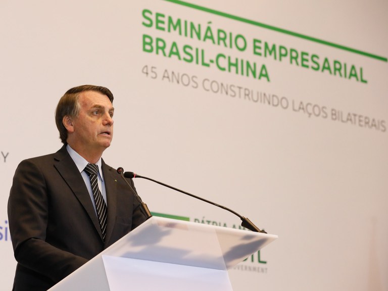Em Pequim, presidente fala que Brasil quer ampliar ambiente de negócios