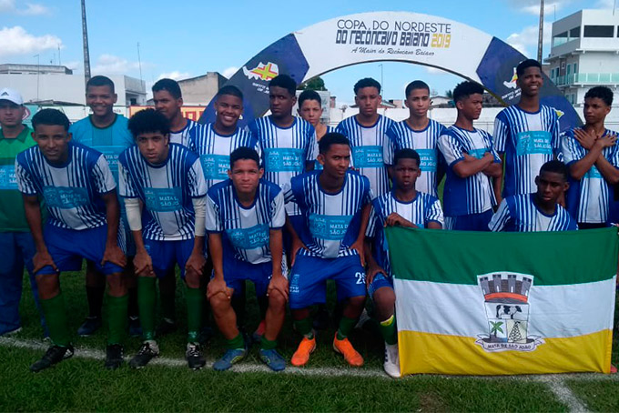 Seleção Matense Sub-17 é vice campeão da Copa do Nordeste do Recôncavo