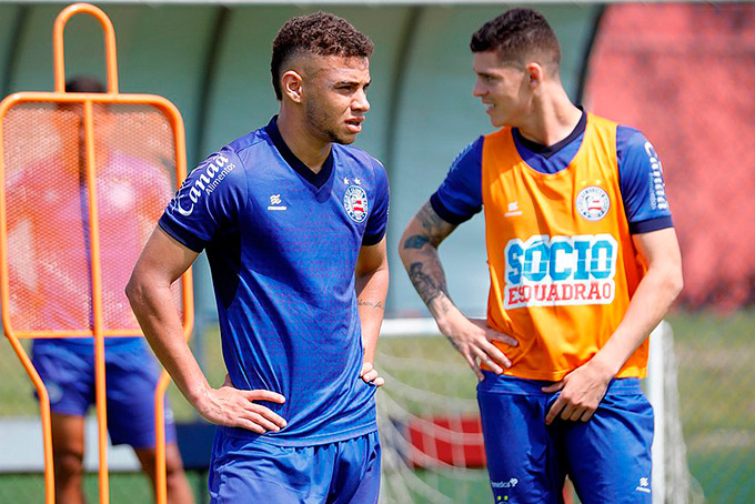 Shaylon e Edson vão reforçar o Bahia contra o Cruzeiro