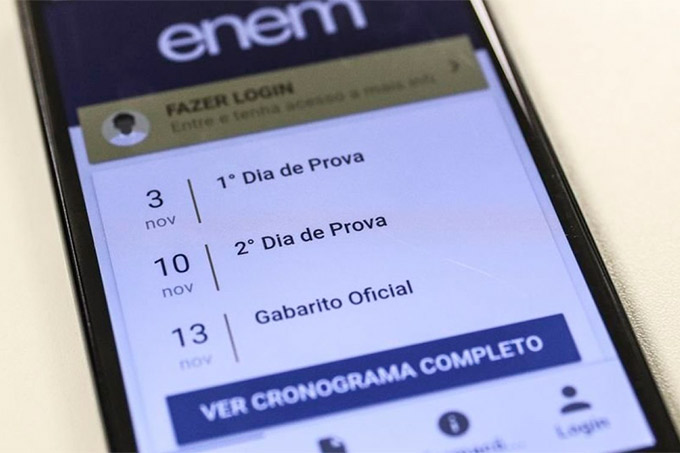 Gabaritos das provas do Enem são divulgados hoje