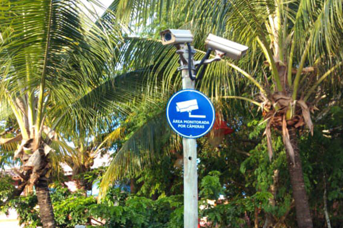  Novas câmeras de monitoramento estão sendo instaladas em Mata