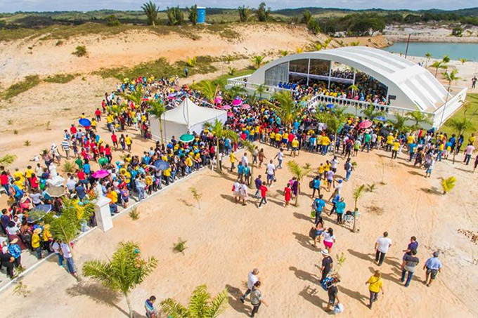 2° edição do Santissimo Réveillon na Cidade Santa séra realizada em Dias D'Ávila 