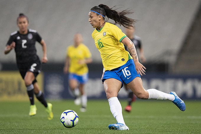 Seleção feminina massacra o México em amistoso no Itaquerão