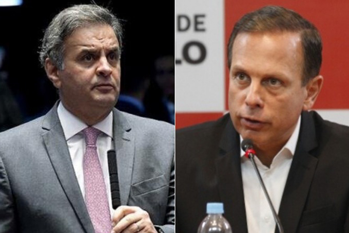 Aécio vence Doria e emplaca aliado na liderança do PSDB