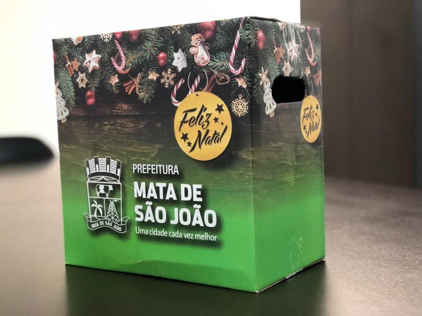 Secaso realiza entrega das cestas para beneficiários nesta segunda