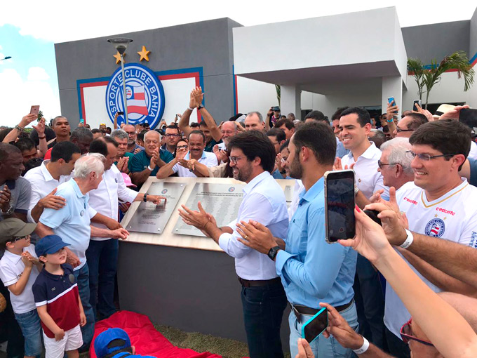 Cidade Tricolor é inaugurada em Dias D'Ávila
