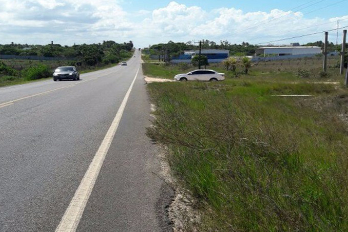 Protesto deixa trânsito lento na Estrada da Cascalheira