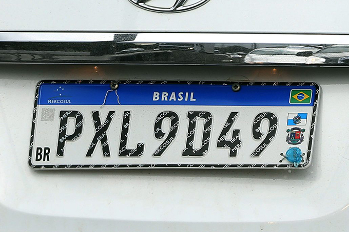 Placa Mercosul será obrigatória a partir de 31 de janeiro