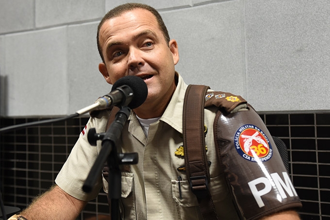 'Redução de homicídio se deve ao apoio da comunidade', afirma Major Alan
