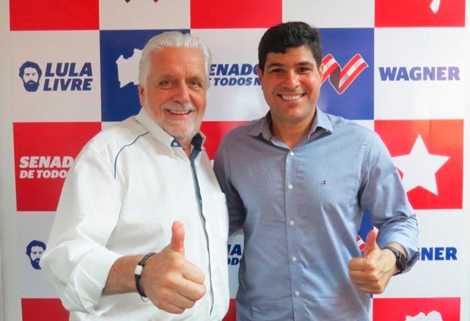 Com apoio de Wagner, Paulo Henrique fecha ida para o PT