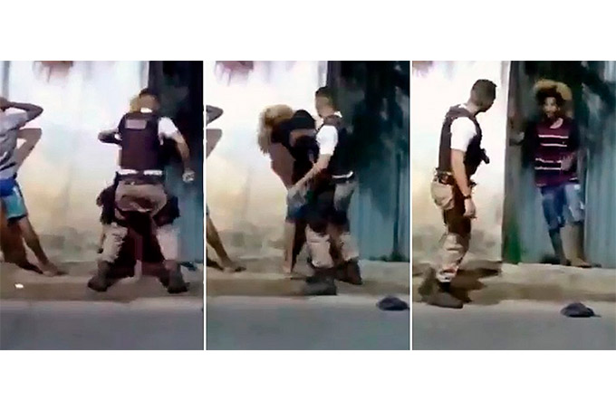 'Quero cortar meu cabelo agora', diz adolescente agredido e insultado por PM