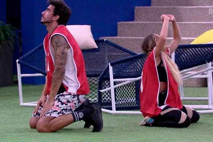 BBB20: Gabi e Guilherme são os últimos a deixar prova do líder