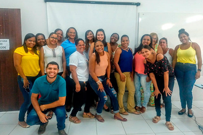Recepcionistas dos postos de saúde participam de oficina de acolhimento