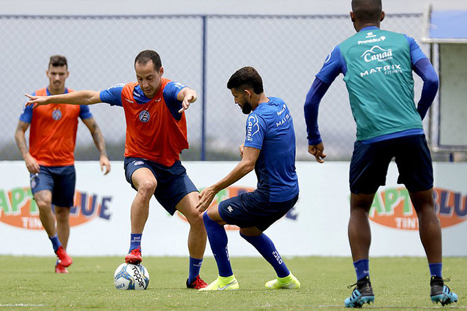 Rodriguinho treina pela primeira vez na Cidade Tricolor