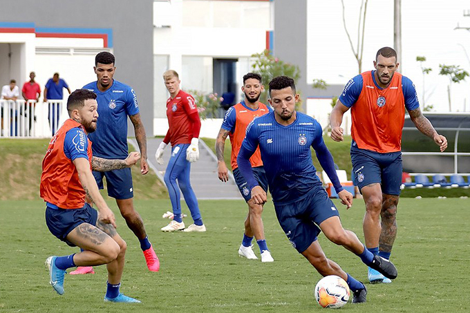 Bahia retorna aos treinos de olho em decisão na Sul-Americana