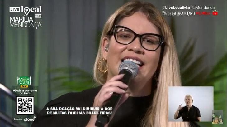 Live de Marília Mendonça movimenta web e bate 3,2 milhões de acessos 