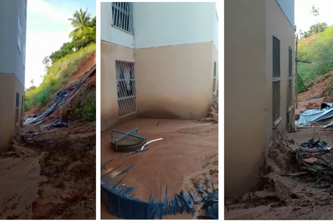 Litoral matense: deslizamento de terra preocupa moradores de Imbassai 