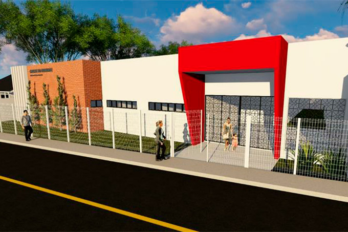 Prefeito assina ordem de serviço para construção de creche no Diamante