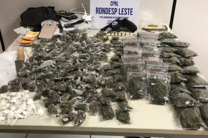 Oito suspeitos de tráfico de drogas são presos em operações na RMS e interior