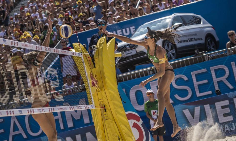 Liga de Vôlei de Praia retorna na Alemanha neste sábado, sem público 