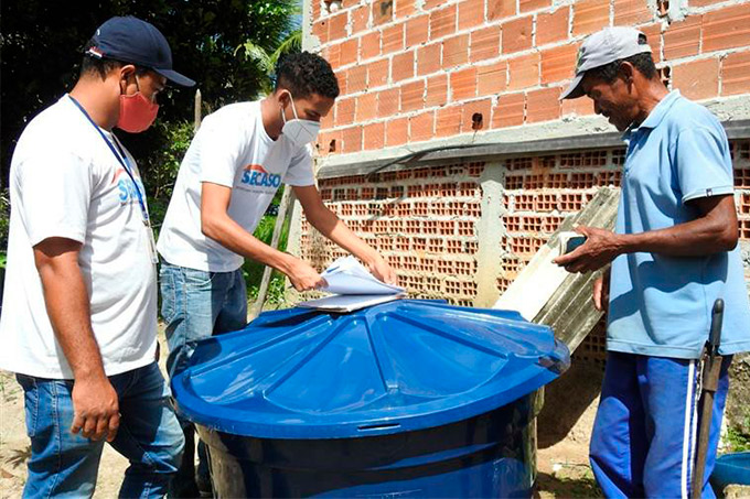 Prefeitura realiza entrega de caixas d’água em comunidades matenses