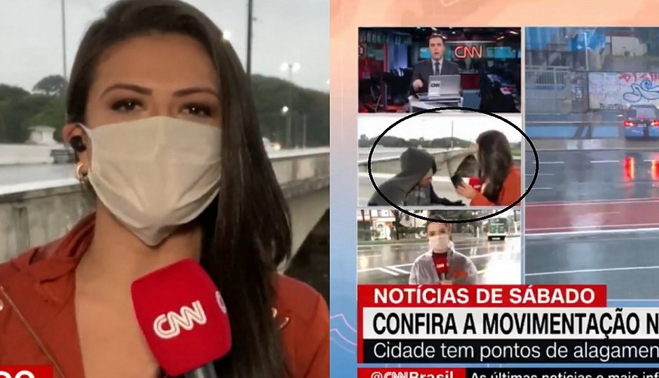 Repórter da CNN Brasil é assaltada ao vivo; veja vídeo
