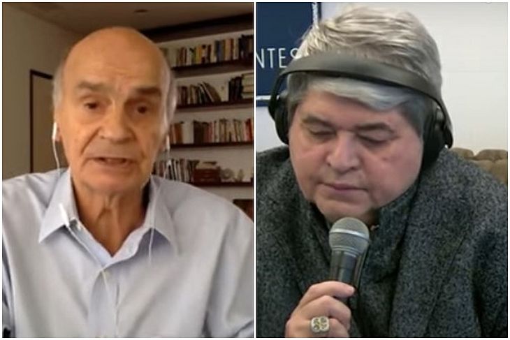 Datena abandona entrevista com Drauzio Varella ao descobrir morte da sogra