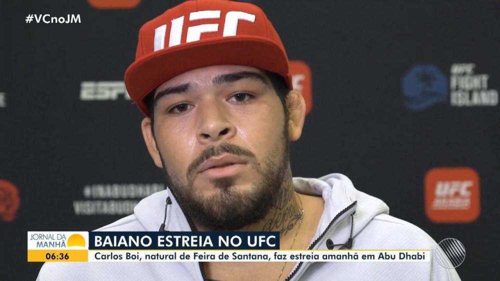 Baiano Carlos Boi supera preconceito e estreia no UFC neste sábado