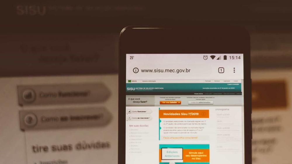Matrículas para a primeira chamada do Sisu terminam amanhã