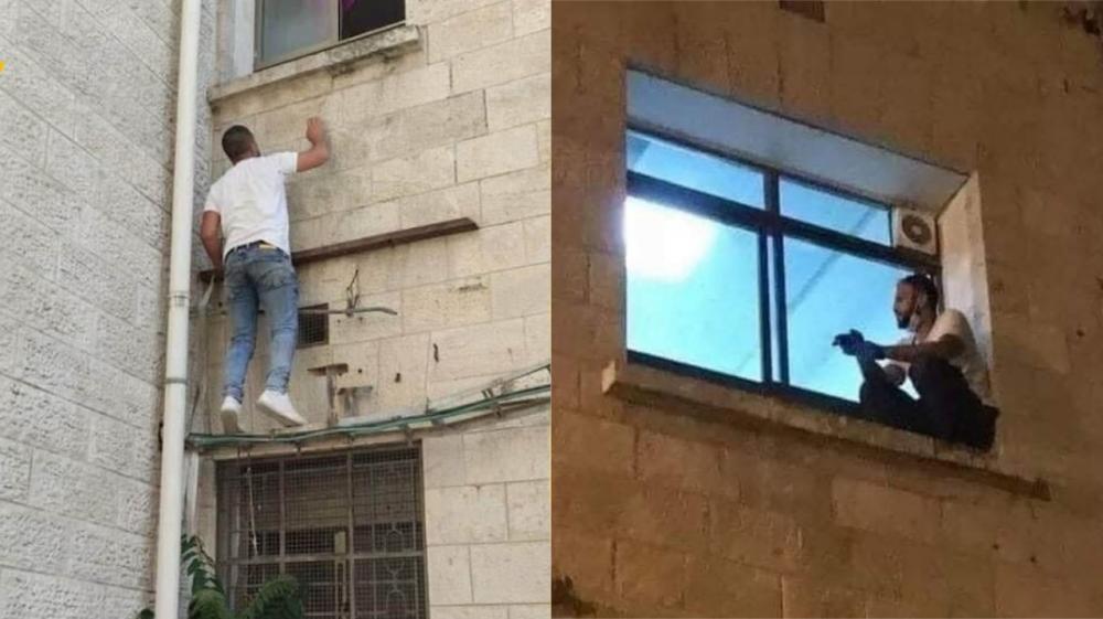 Palestino escala parede de hospital para visitar mãe com coronavírus