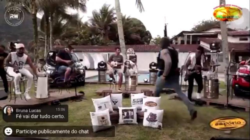 Tiroteio interrompe live do grupo Aglomerou em Angra dos Reis