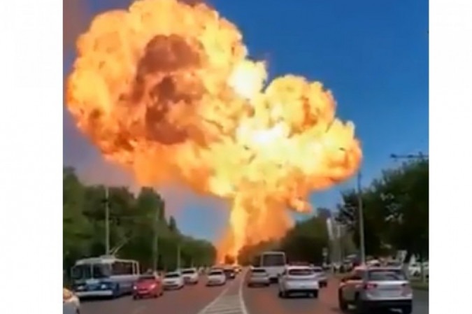 Posto de gasolina explode na Rússia e deixa ao menos 13 feridos; veja vídeo
