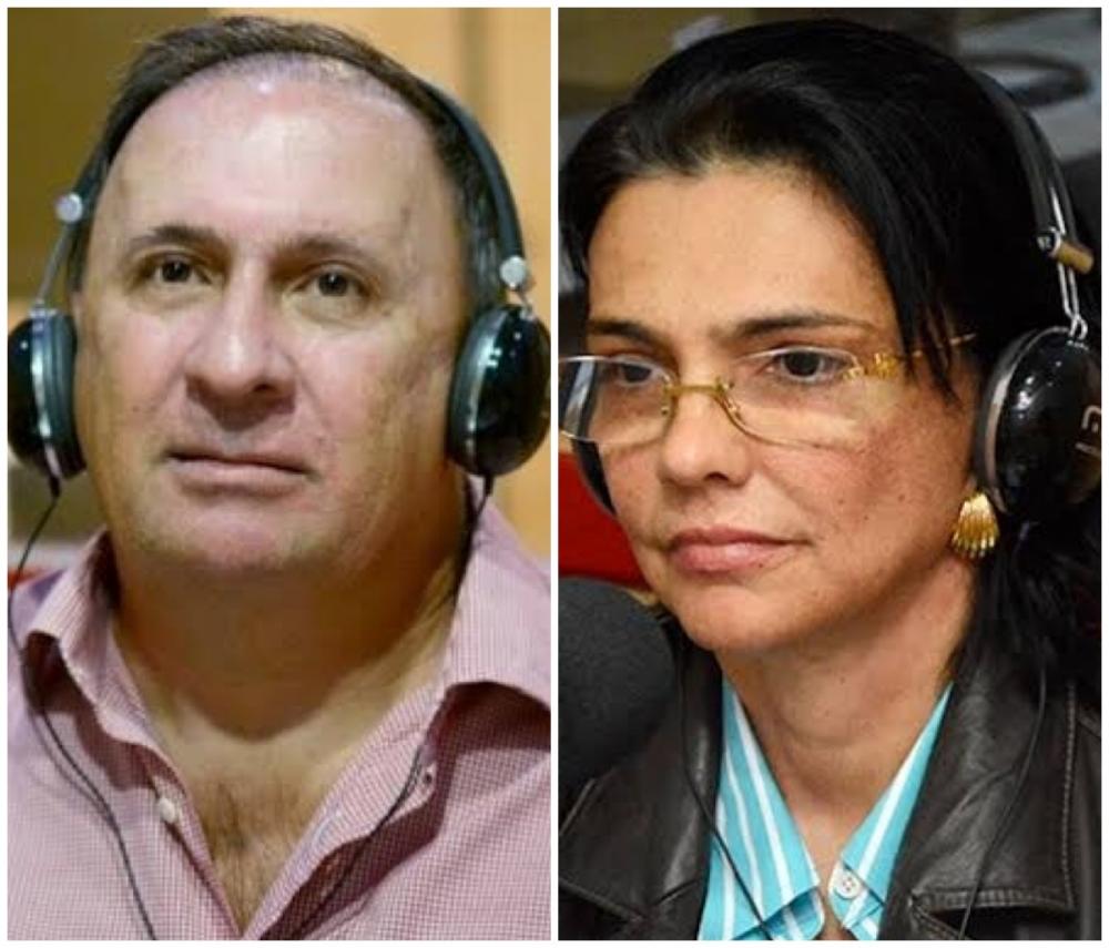 Gualberto e Márcia trocam acusações durante entrevista em rádio
