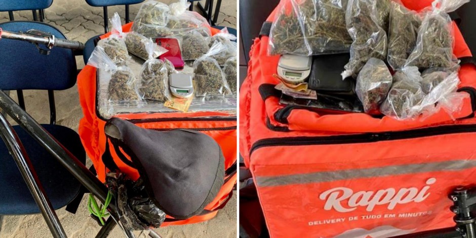 Traficante fingia ser entregador de aplicativo para distribuir drogas em Salvador