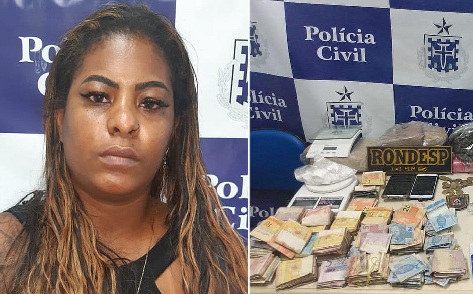 Distribuidora de drogas é presa em flagrante com R$ 19 mil em Itinga