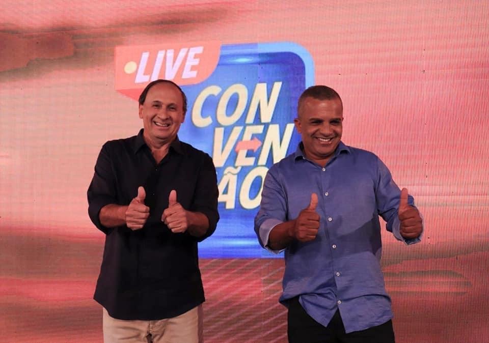 Em live marcada por emoção, João e Bira oficializam candidaturas à prefeitura de Mata de São João