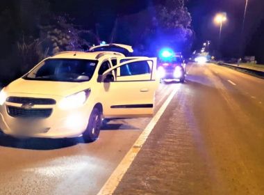 Motorista é preso com 50 kg de maconha e submetralhadora na BR-116 Norte