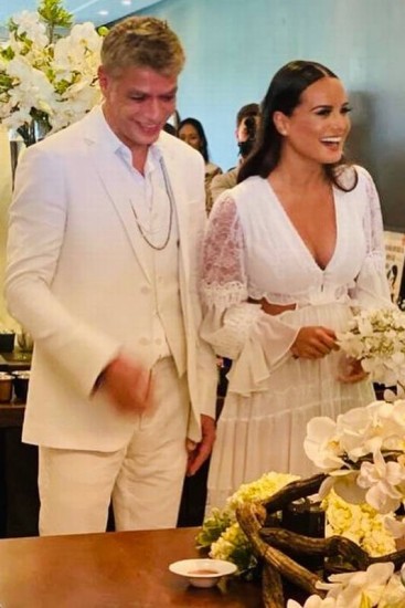 Fabio Assunção se casa com Ana Verena: 'Minha alma voa em liberdade'