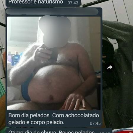 Professor manda foto nu ‘por engano’ a alunos do 7º ano