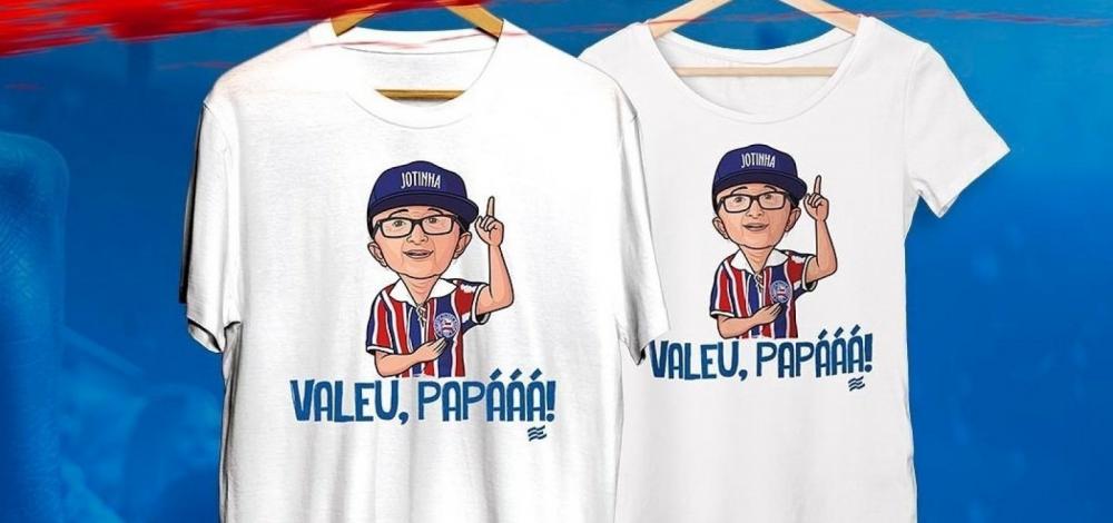 Bahia lança camisa especial e todo dinheiro revertido será doado à família do locutor Jotinha